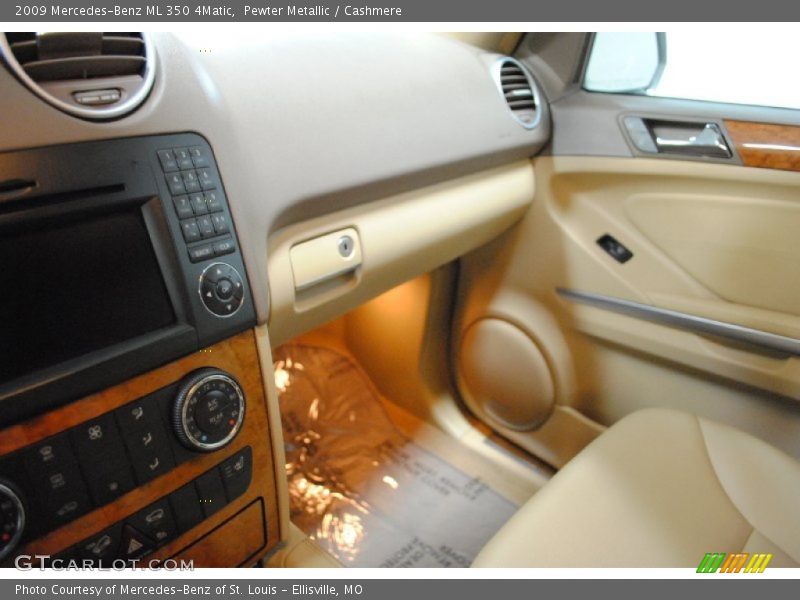 Pewter Metallic / Cashmere 2009 Mercedes-Benz ML 350 4Matic