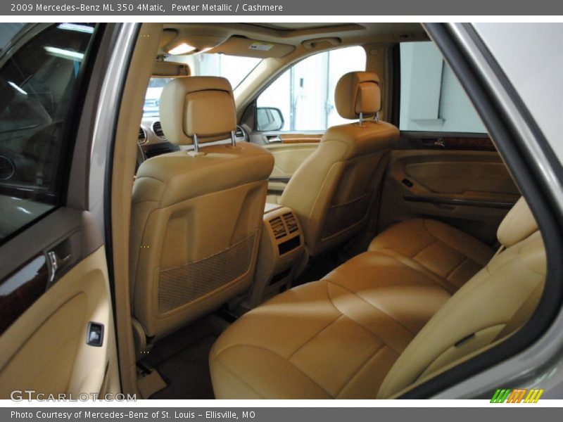 Pewter Metallic / Cashmere 2009 Mercedes-Benz ML 350 4Matic