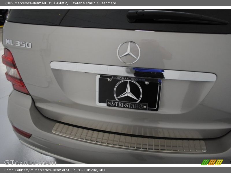 Pewter Metallic / Cashmere 2009 Mercedes-Benz ML 350 4Matic