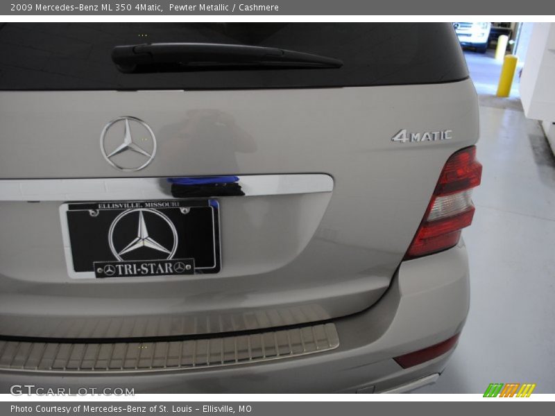 Pewter Metallic / Cashmere 2009 Mercedes-Benz ML 350 4Matic