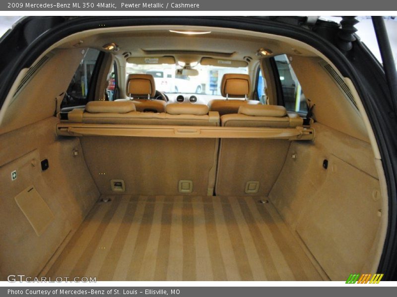 Pewter Metallic / Cashmere 2009 Mercedes-Benz ML 350 4Matic