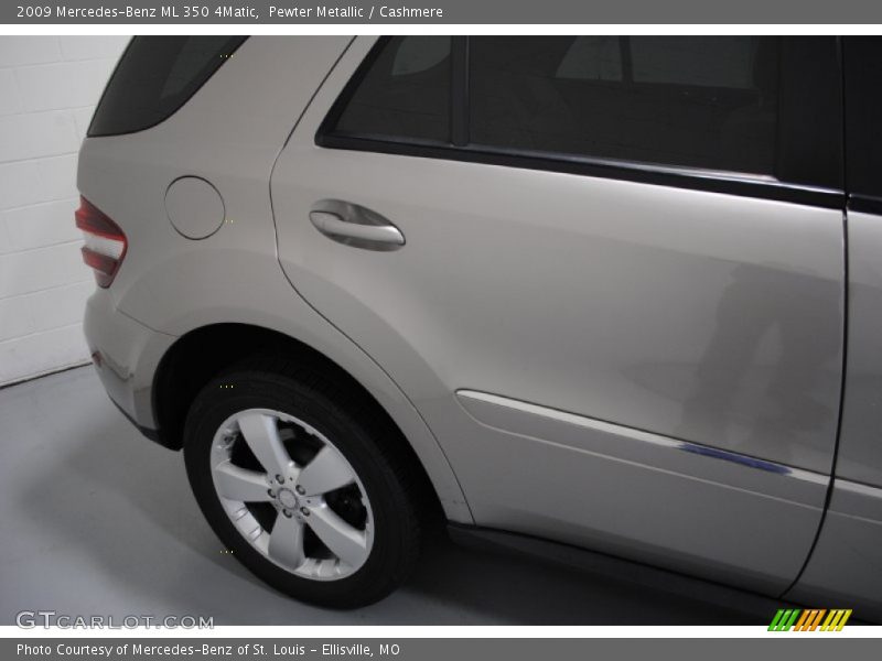 Pewter Metallic / Cashmere 2009 Mercedes-Benz ML 350 4Matic