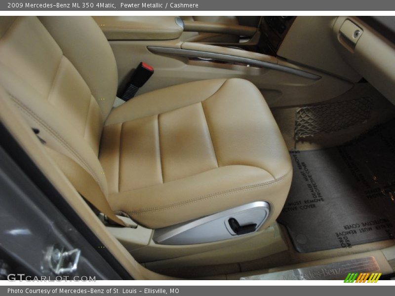 Pewter Metallic / Cashmere 2009 Mercedes-Benz ML 350 4Matic