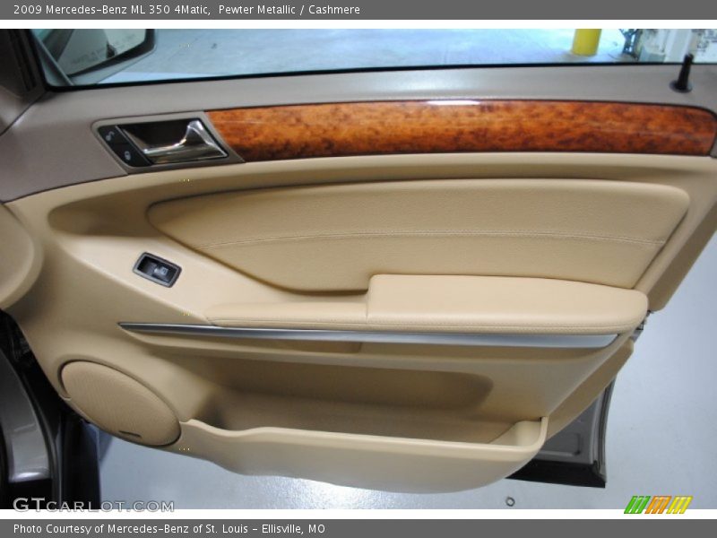 Pewter Metallic / Cashmere 2009 Mercedes-Benz ML 350 4Matic