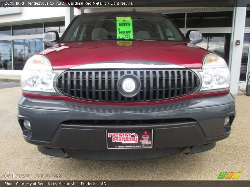 Cardinal Red Metallic / Light Neutral 2005 Buick Rendezvous CX AWD