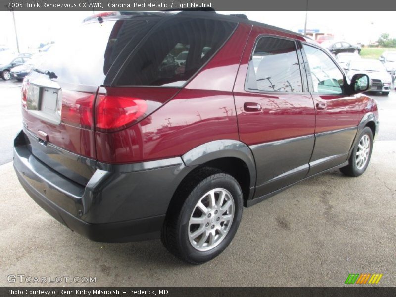 Cardinal Red Metallic / Light Neutral 2005 Buick Rendezvous CX AWD