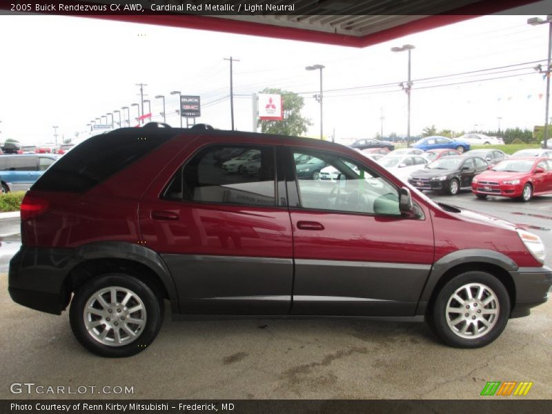 Cardinal Red Metallic / Light Neutral 2005 Buick Rendezvous CX AWD