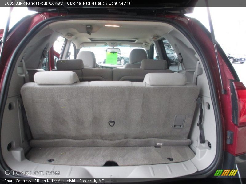 Cardinal Red Metallic / Light Neutral 2005 Buick Rendezvous CX AWD