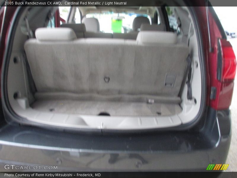 Cardinal Red Metallic / Light Neutral 2005 Buick Rendezvous CX AWD