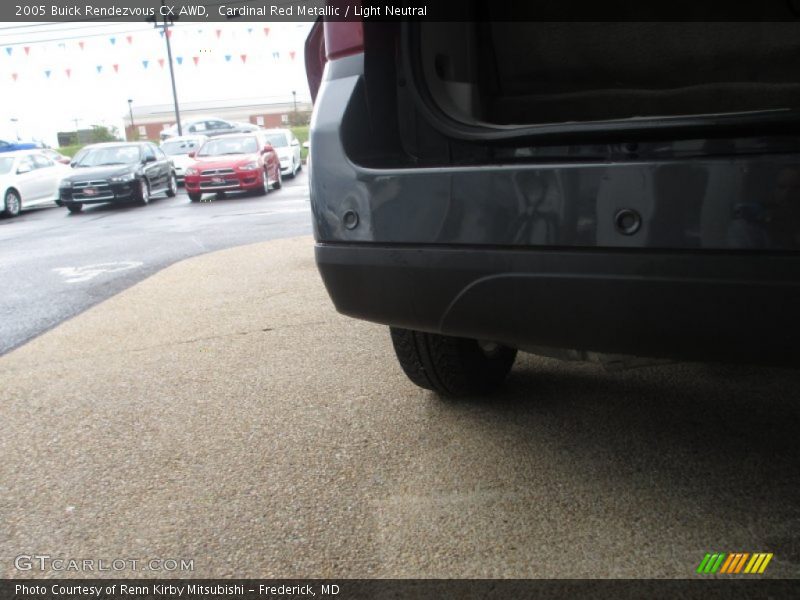 Cardinal Red Metallic / Light Neutral 2005 Buick Rendezvous CX AWD