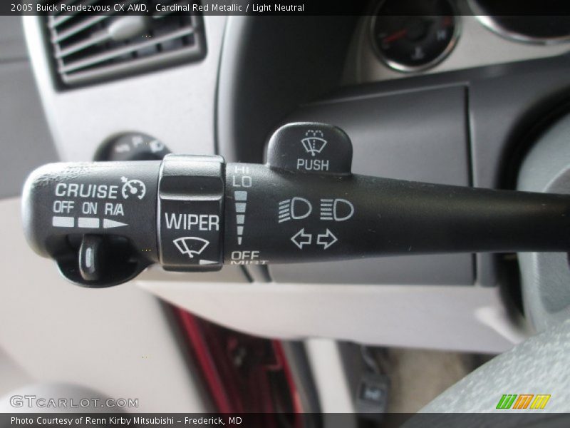 Cardinal Red Metallic / Light Neutral 2005 Buick Rendezvous CX AWD