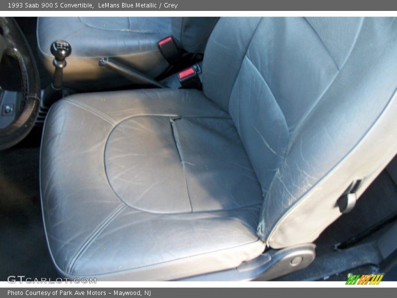 LeMans Blue Metallic / Grey 1993 Saab 900 S Convertible
