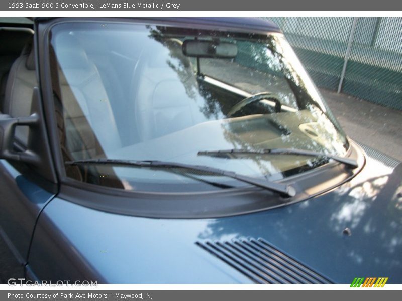 LeMans Blue Metallic / Grey 1993 Saab 900 S Convertible