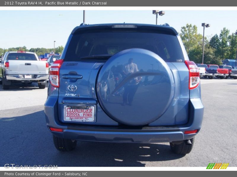 Pacific Blue Metallic / Dark Charcoal 2012 Toyota RAV4 I4