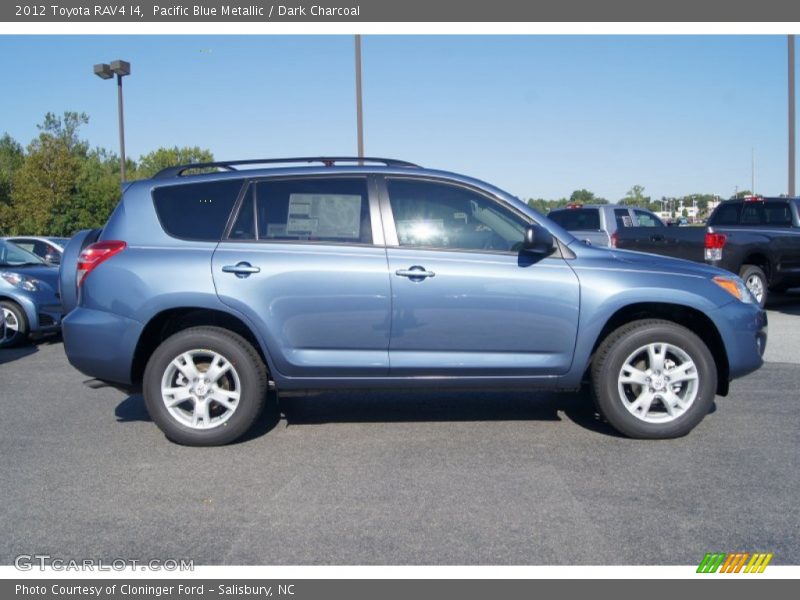 Pacific Blue Metallic / Dark Charcoal 2012 Toyota RAV4 I4