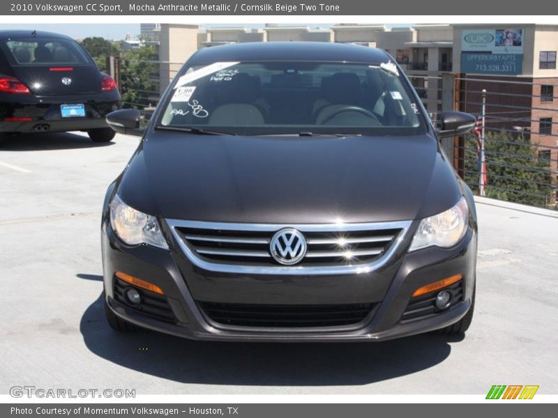 Mocha Anthracite Metallic / Cornsilk Beige Two Tone 2010 Volkswagen CC Sport