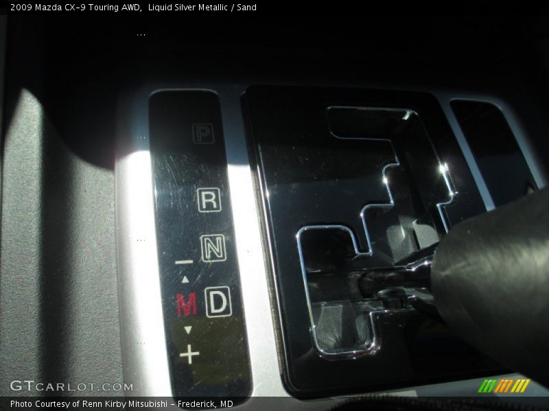 Liquid Silver Metallic / Sand 2009 Mazda CX-9 Touring AWD