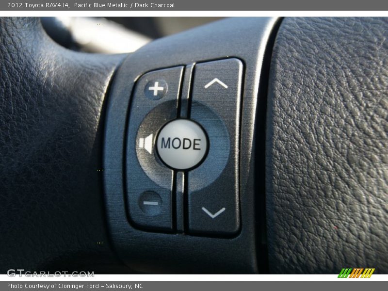 Pacific Blue Metallic / Dark Charcoal 2012 Toyota RAV4 I4