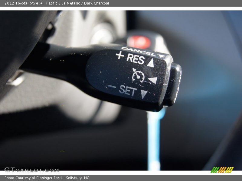 Pacific Blue Metallic / Dark Charcoal 2012 Toyota RAV4 I4