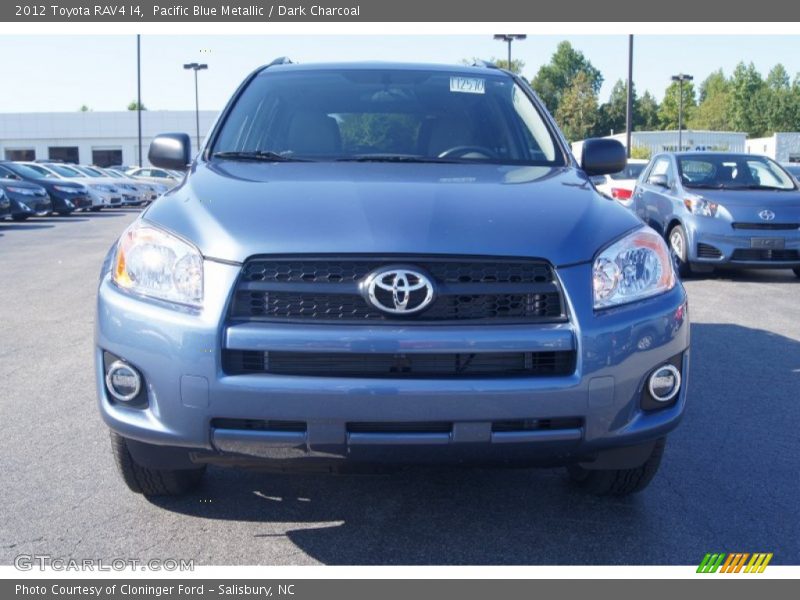 Pacific Blue Metallic / Dark Charcoal 2012 Toyota RAV4 I4