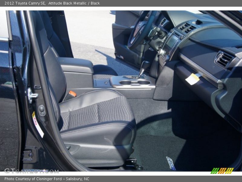 Attitude Black Metallic / Black 2012 Toyota Camry SE