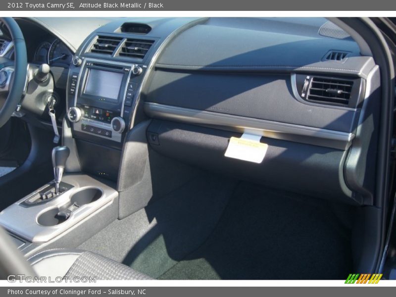 Attitude Black Metallic / Black 2012 Toyota Camry SE