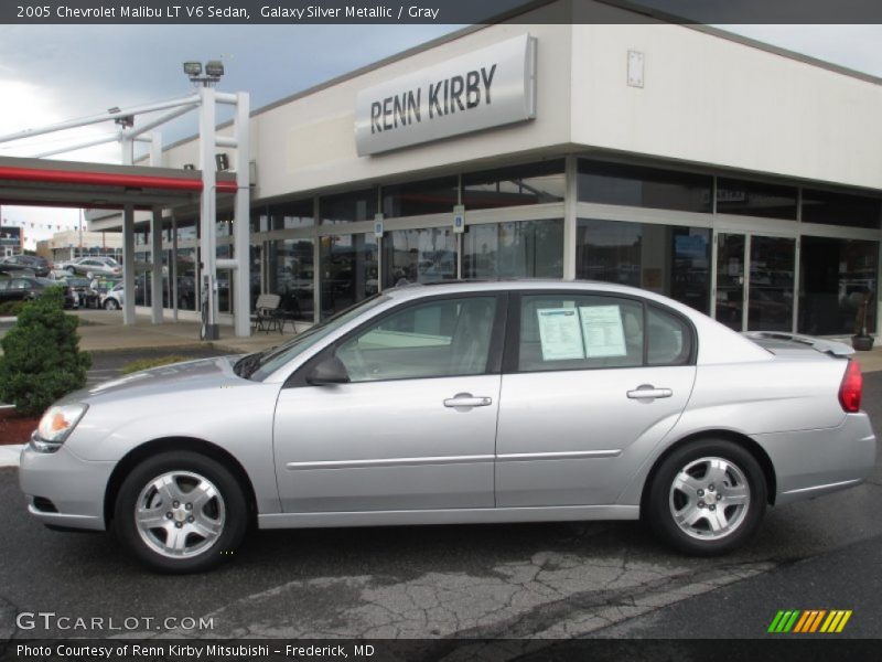 Galaxy Silver Metallic / Gray 2005 Chevrolet Malibu LT V6 Sedan