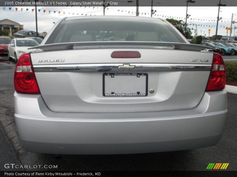 Galaxy Silver Metallic / Gray 2005 Chevrolet Malibu LT V6 Sedan