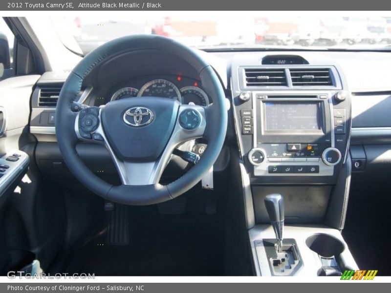 Attitude Black Metallic / Black 2012 Toyota Camry SE