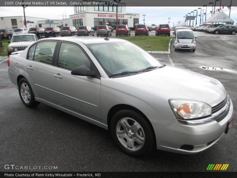 Galaxy Silver Metallic / Gray 2005 Chevrolet Malibu LT V6 Sedan