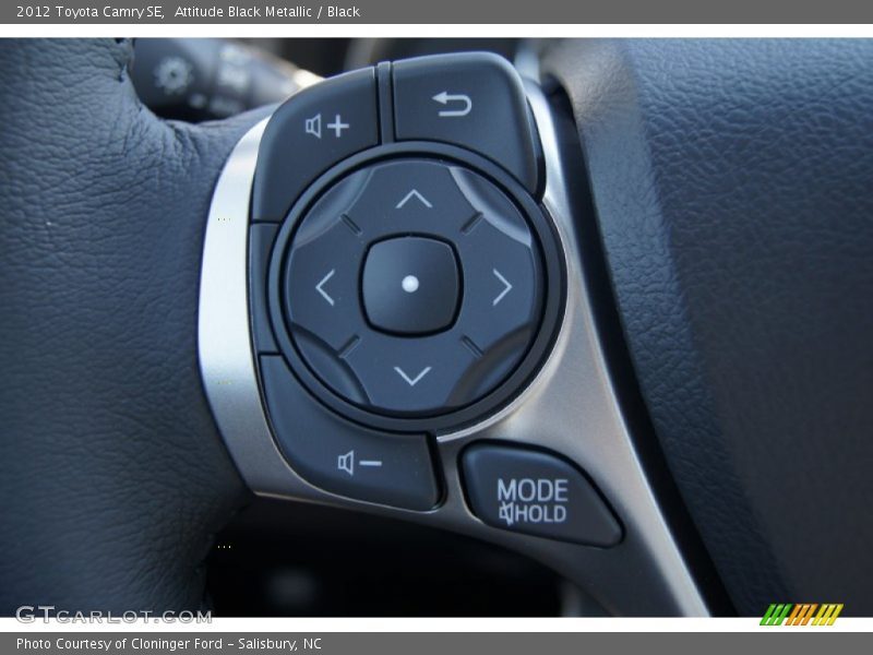 Attitude Black Metallic / Black 2012 Toyota Camry SE