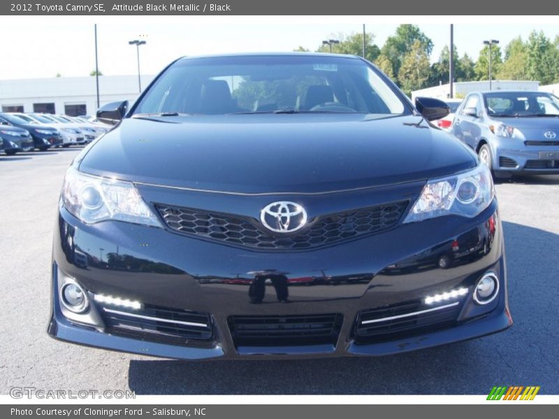 Attitude Black Metallic / Black 2012 Toyota Camry SE