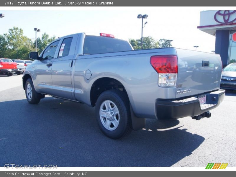 Silver Sky Metallic / Graphite 2012 Toyota Tundra Double Cab