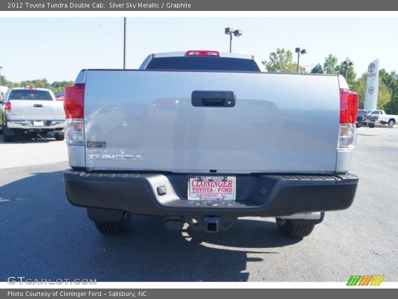 Silver Sky Metallic / Graphite 2012 Toyota Tundra Double Cab