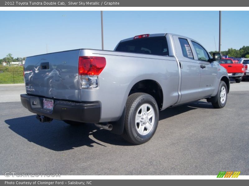 Silver Sky Metallic / Graphite 2012 Toyota Tundra Double Cab