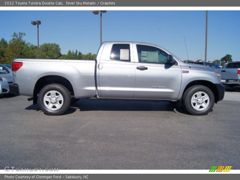 Silver Sky Metallic / Graphite 2012 Toyota Tundra Double Cab