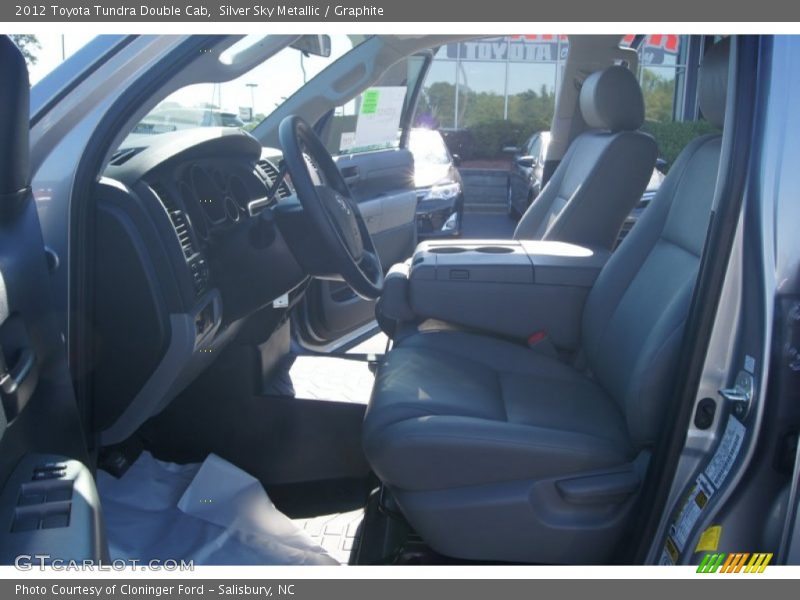 Silver Sky Metallic / Graphite 2012 Toyota Tundra Double Cab