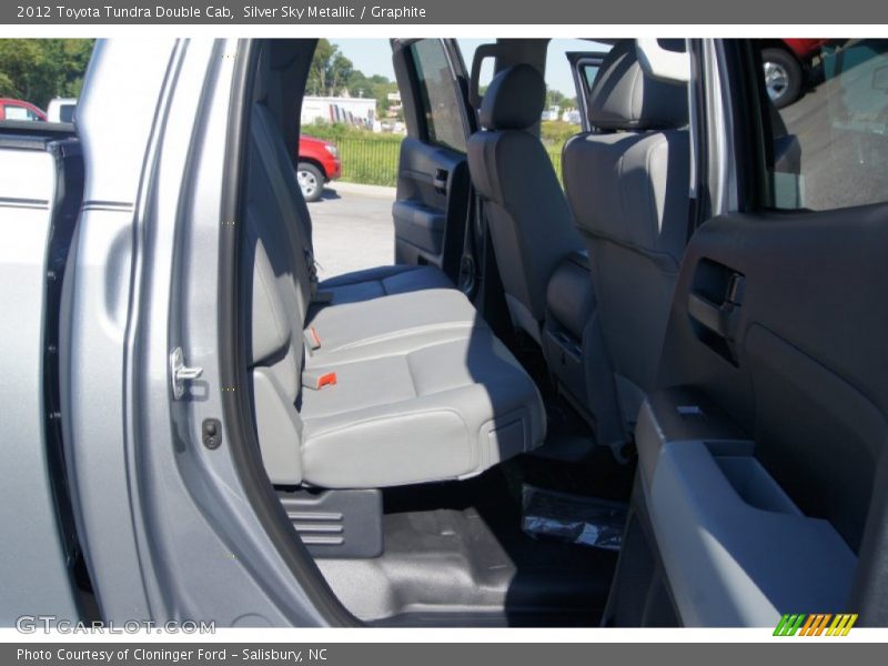 Silver Sky Metallic / Graphite 2012 Toyota Tundra Double Cab