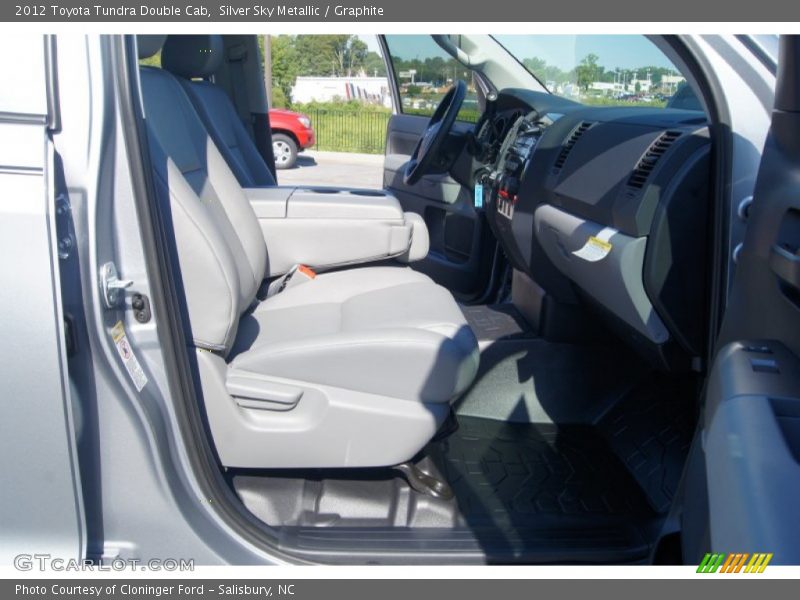 Silver Sky Metallic / Graphite 2012 Toyota Tundra Double Cab