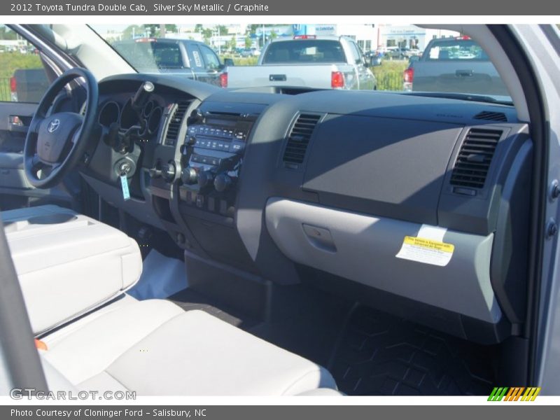 Silver Sky Metallic / Graphite 2012 Toyota Tundra Double Cab