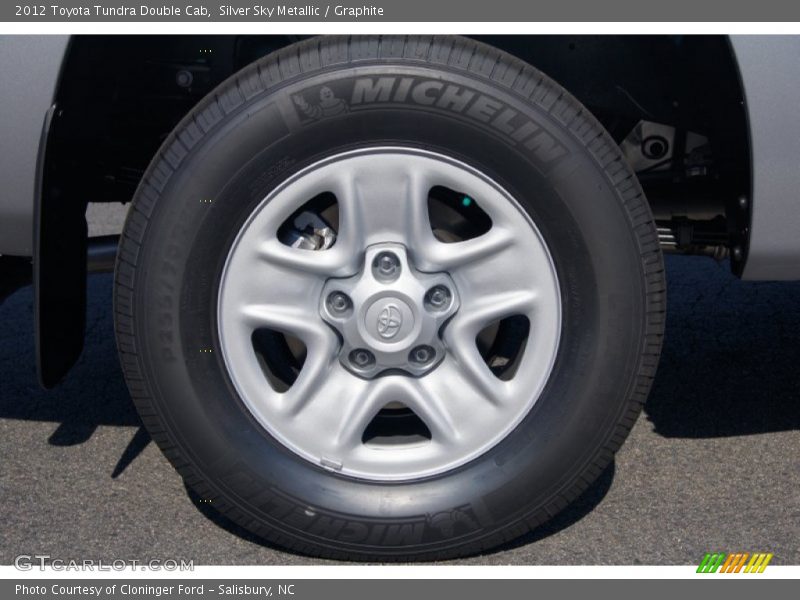 Silver Sky Metallic / Graphite 2012 Toyota Tundra Double Cab