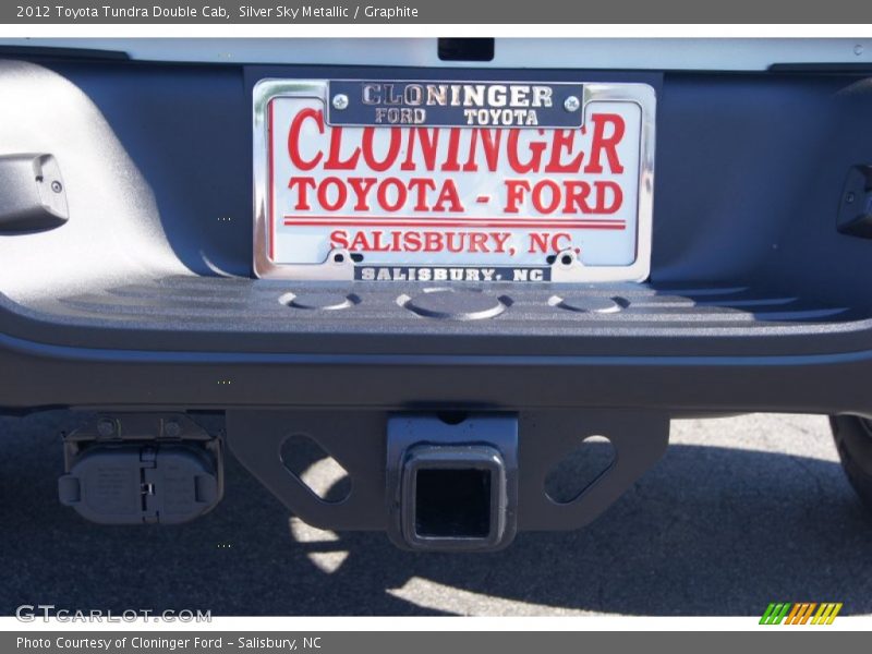 Silver Sky Metallic / Graphite 2012 Toyota Tundra Double Cab