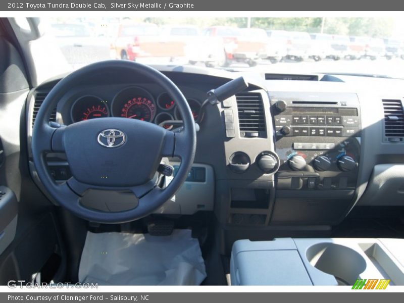 Silver Sky Metallic / Graphite 2012 Toyota Tundra Double Cab