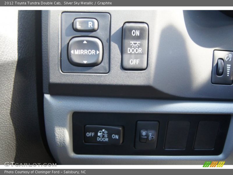 Silver Sky Metallic / Graphite 2012 Toyota Tundra Double Cab