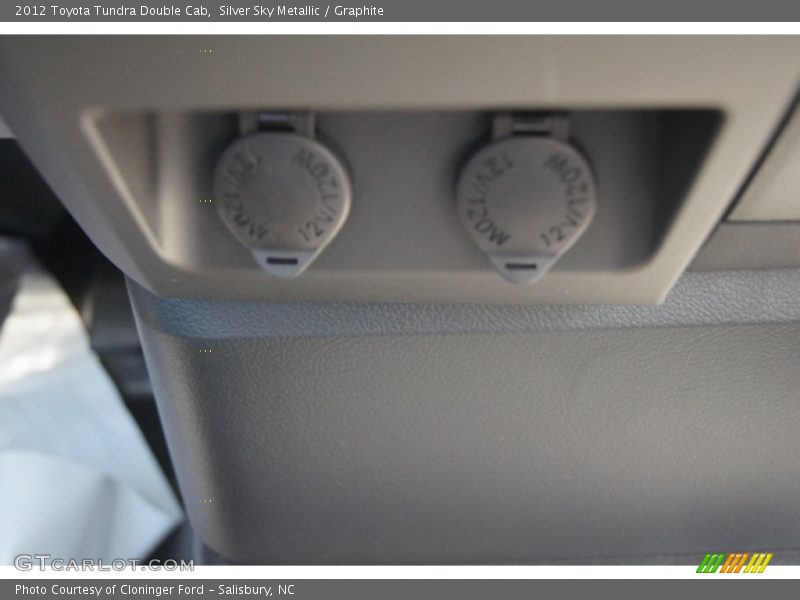 Silver Sky Metallic / Graphite 2012 Toyota Tundra Double Cab
