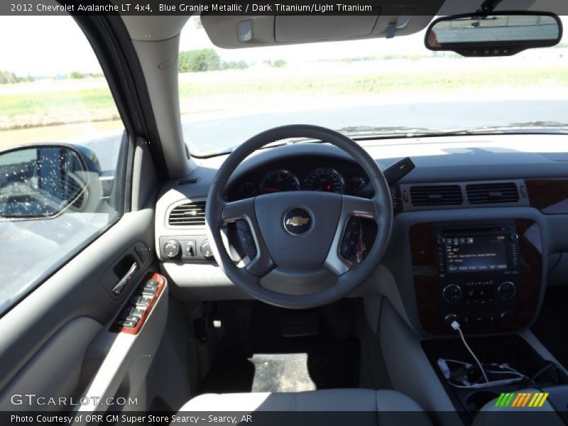 Blue Granite Metallic / Dark Titanium/Light Titanium 2012 Chevrolet Avalanche LT 4x4