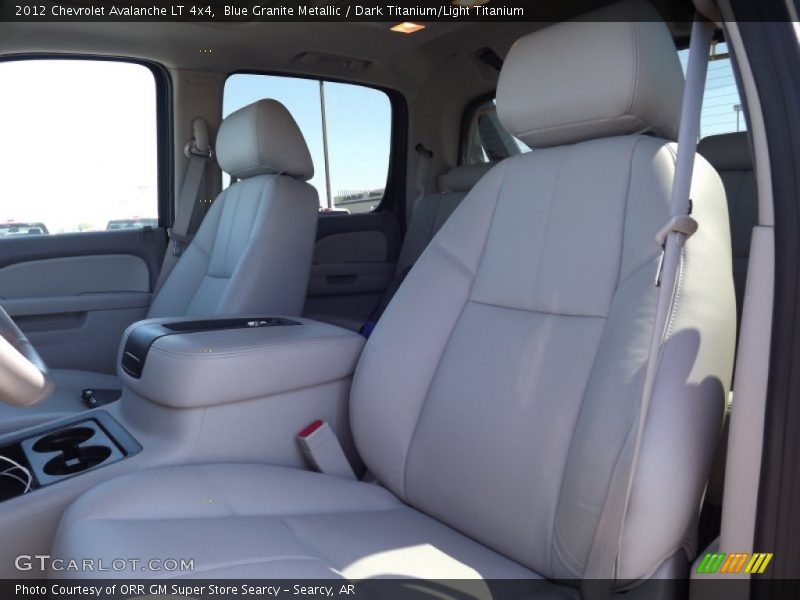 Blue Granite Metallic / Dark Titanium/Light Titanium 2012 Chevrolet Avalanche LT 4x4