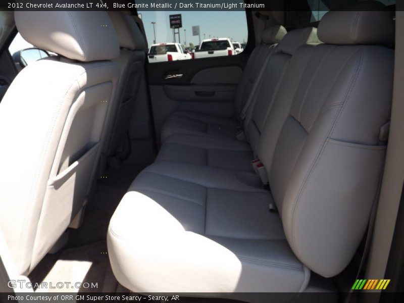 Blue Granite Metallic / Dark Titanium/Light Titanium 2012 Chevrolet Avalanche LT 4x4