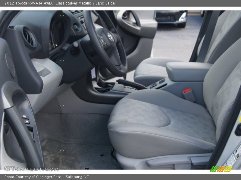 Classic Silver Metallic / Sand Beige 2012 Toyota RAV4 I4 4WD