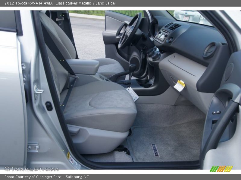 Classic Silver Metallic / Sand Beige 2012 Toyota RAV4 I4 4WD